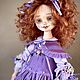 Violetta. Author's textile doll collectible. Dolls. AlbinaDolls. My Livemaster. Фото №6