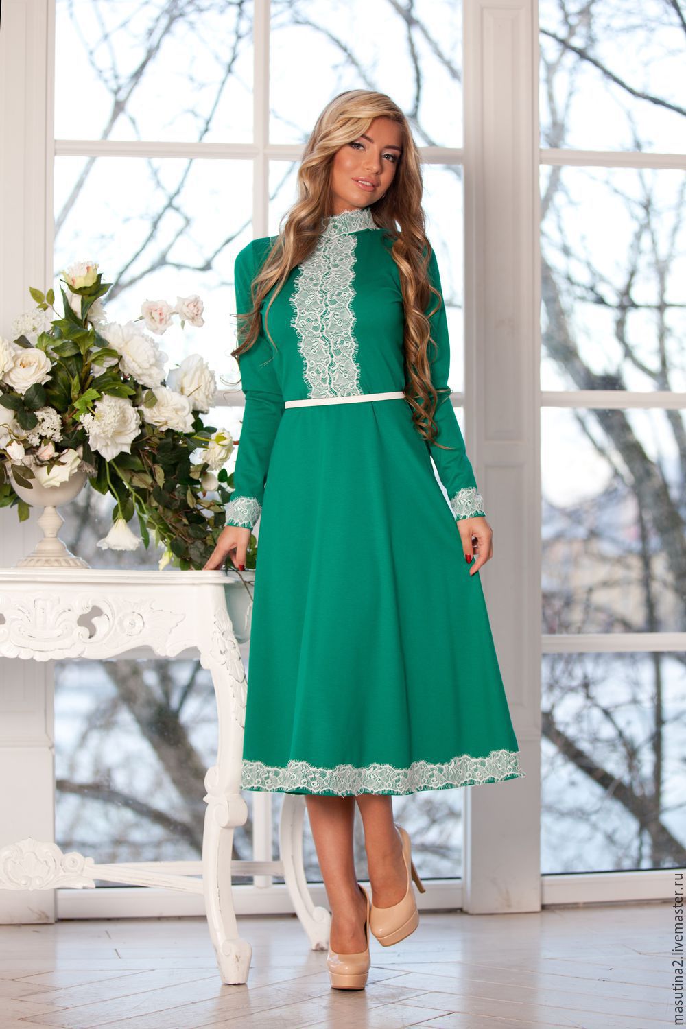 Dress - 'emerald city', Dresses, St. Petersburg,  Фото №1