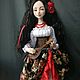 Эсмеральда. Интерьерная кукла. Анна Фадеева (rifania-dolls). Ярмарка Мастеров.  Фото №4