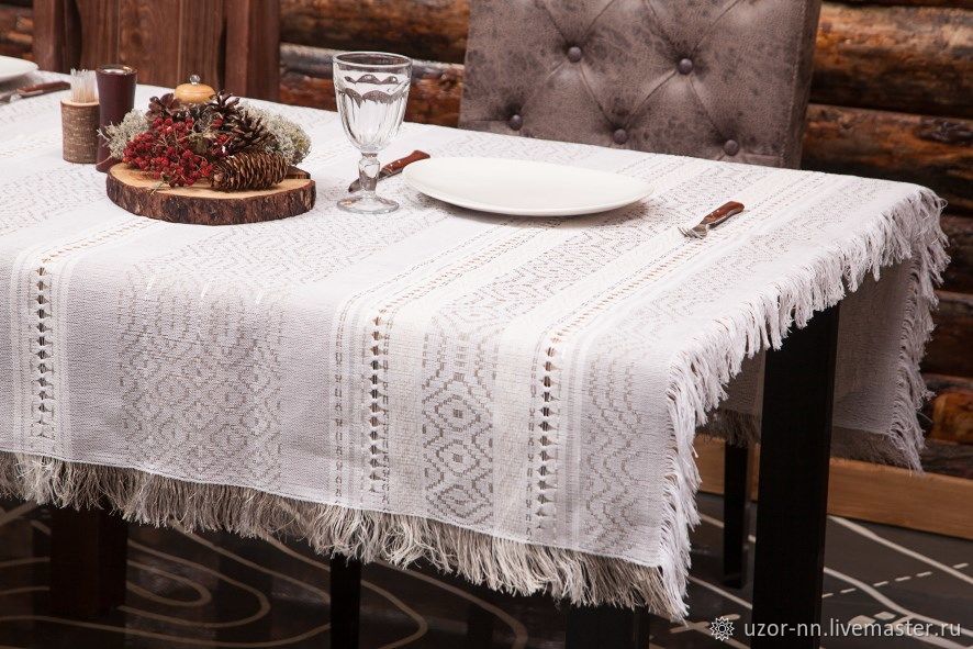 Тканая скатерть. Льняная скатерть Tablecloth hy384. Скатерть Zimushka (145х150 см). Скатерть Zimushka (110х145 см). G.P.Palombella скатерть льняная.