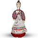 Коллекционная кукла в чувашской национальной одежде, Народная кукла, Москва,  Фото №1