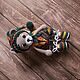 Order Hippie bear, handmade, height 25 cm. Natalya_Sholokhova. Livemaster. . Amigurumi dolls and toys Фото №3