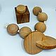 Wooden toys for kids Montessori set small (3 items). Teethers and rattles. Shop Grizunok teether. My Livemaster. Фото №5