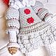 Вязаный клоун Пенни. Игрушка вязанная крючком. Мягкие игрушки. Ирина Кислицына (crochet-irina). Ярмарка Мастеров.  Фото №5