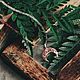 Заказать Двусторонняя лунница из серебра покрытая розовым золотом. Burdo jewels. Ярмарка Мастеров. . Кулон Фото №3