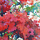 Цветы картина натюрморт Рубиновый букет Цветочная живопись. Картины. Тата. Интернет-магазин Ярмарка Мастеров.  Фото №2