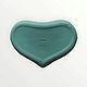 Винтаж: Wedgwood Teal винтажная шкатулка в редком цвете в форме Сердца. Шкатулки винтажные. Decor.mylove. Ярмарка Мастеров.  Фото №6
