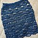 Openwork crochet skirt 'Fans' handmade. Skirts. hand knitting from Galina Akhmedova. Online shopping on My Livemaster.  Фото №2