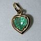 1.68 K Columbia Natural Emerald & 585 Gold Pendant. Pendants. Gemboutique. Online shopping on My Livemaster.  Фото №2
