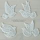The birds of happiness. Snow-white lace Souvenirs. Christmas decorations. Svetlana Happy Embroidery. Online shopping on My Livemaster.  Фото №2
