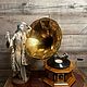 Граммофон  «His Master's Voice». Музыкальные сувениры. Джуманджи. Ярмарка Мастеров.  Фото №5
