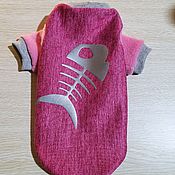 Зоотовары handmade. Livemaster - original item Clothing for cats Sweatshirt fleece 
