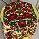 Vintage silk tablecloth ROSES OF the USSR bright vintage silk. Vintage textiles. *¨¨*:·.Vintage Box.·:*¨¨*. Ярмарка Мастеров.  Фото №4