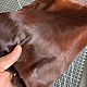 Мех пони Dolmen - Kebir Choco 1.2 mm, Арт 290309, Кожа, Белгород,  Фото №1
