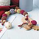 Original gift for the birth of a child. Rodent on the clip, Teethers and rattles, St. Petersburg,  Фото №1
