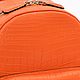 Рюкзак из кожи крокодила IMA0516O4. Рюкзаки. CrocShop товары из экзотической кожи. Ярмарка Мастеров.  Фото №6
