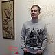 Заказать Джемпер жаккардовый "Питер". Творческая студия Светланы Тагановой. Ярмарка Мастеров. . Джемперы мужские Фото №3