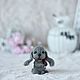Зайка в стиле Teddy, Амигуруми куклы и игрушки, Челябинск,  Фото №1