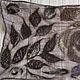 'Coffee' Stole felted on silk, Wraps, Voronezh,  Фото №1
