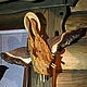 'love.' Author's composition made of various types of wood. Figurine. angelswooden (angelswooden). My Livemaster. Фото №6
