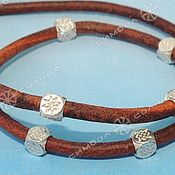 Русский стиль handmade. Livemaster - original item Bracelet, string with beads. Handmade.