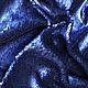 Пайетки синие, двухсторонние арт. 87Р40-3, Ткани, Искитим,  Фото №1