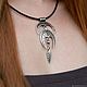 The Steppe pendant on a leather cord, Necklace, Belaya Cerkov,  Фото №1