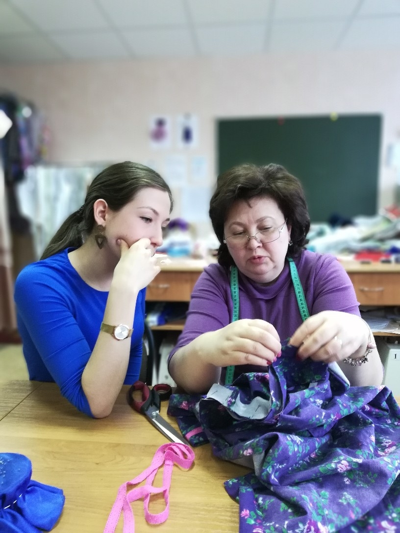 Консультация моих учениц.