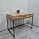  рабочий стол в стиле [LOFT]. Столы. BRAUS [LOFT]. Ярмарка Мастеров.  Фото №6