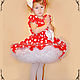Order Baby dress 'Red white peas' Art.312. ModSister. Livemaster. . Childrens Dress Фото №3