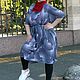 -50% Платье женское большое с подарком. Фиалковое Лето. Платья. LusyStudio. Ярмарка Мастеров.  Фото №5