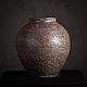 Настольная керамическая ваза ручной работы Stone vase 34. Вазы. Lova-ceramics. Интернет-магазин Ярмарка Мастеров.  Фото №2