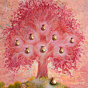 Картины и панно handmade. Livemaster - original item Picture Tree of life (9 gifts of God to man). Handmade.