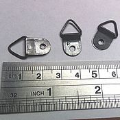 Материалы для творчества handmade. Livemaster - original item D-shaped suspension hinges with 1-hole 22 mm x 13 mm (pack of 100 PCs.). Handmade.