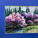  Spring Color. Blooming garden. Original. Pictures. Valeria Akulova ART. Online shopping on My Livemaster.  Фото №2