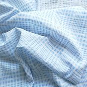Материалы для творчества handmade. Livemaster - original item Fabric Cotton Batiste Dover Blue. Handmade.