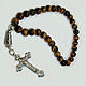 Orthodox rosary of tiger's eye and agate ' Protection`
