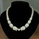 Lilies of the valley. Mammoth Tusk Necklace, Beads2, Ekaterinburg,  Фото №1