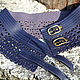 Set of genuine leather Shining Purple. Shoes. KolibriLeather. Online shopping on My Livemaster.  Фото №2