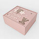 A box for storing memorabilia of a child's Memory-boxyafiyayayayayayayay, Gift for newborn, Moscow,  Фото №1