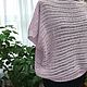 Топ Нежная сирень. Болеро. Елена (Ms-Elena). Ярмарка Мастеров.  Фото №4