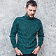 Свитер из твида "Green". Свитеры. Наталия Шептаева. Ярмарка Мастеров.  Фото №4