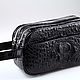 Заказать Несессер из кожи крокодила IMA0713B1. CrocShop товары из экзотической кожи. Ярмарка Мастеров. . Несессеры Фото №3