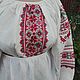 Shirt embroidered in the traditional style. People\\\'s shirts. MARUSYA-KUZBASS (Marusya-Kuzbass). Online shopping on My Livemaster.  Фото №2