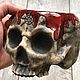 Кружка Череп в крови (Bloody Skull) Реалистичная кружка для чая и кофе. Кружки и чашки. MugCo | Кружки из керамики. Ярмарка Мастеров.  Фото №5