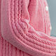 Заказать Кардиган с косичками вязаный для девочки. VA kids knitwear. Ярмарка Мастеров. . Кардиган Фото №3