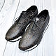 Order Men's sneakers made of genuine leather, handmade!. SHOES&BAGS. Livemaster. . Sneakers Фото №3