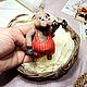 Ватная елочная игрушка бегемот - силач. Елочные игрушки. Lavka-korzin. Ярмарка Мастеров.  Фото №10