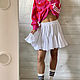  Пышная юбка с воланами в спортивном стиле, Юбки, Москва,  Фото №1