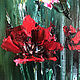 Oil painting with red poppies. Pictures. Zabaikalie. My Livemaster. Фото №6